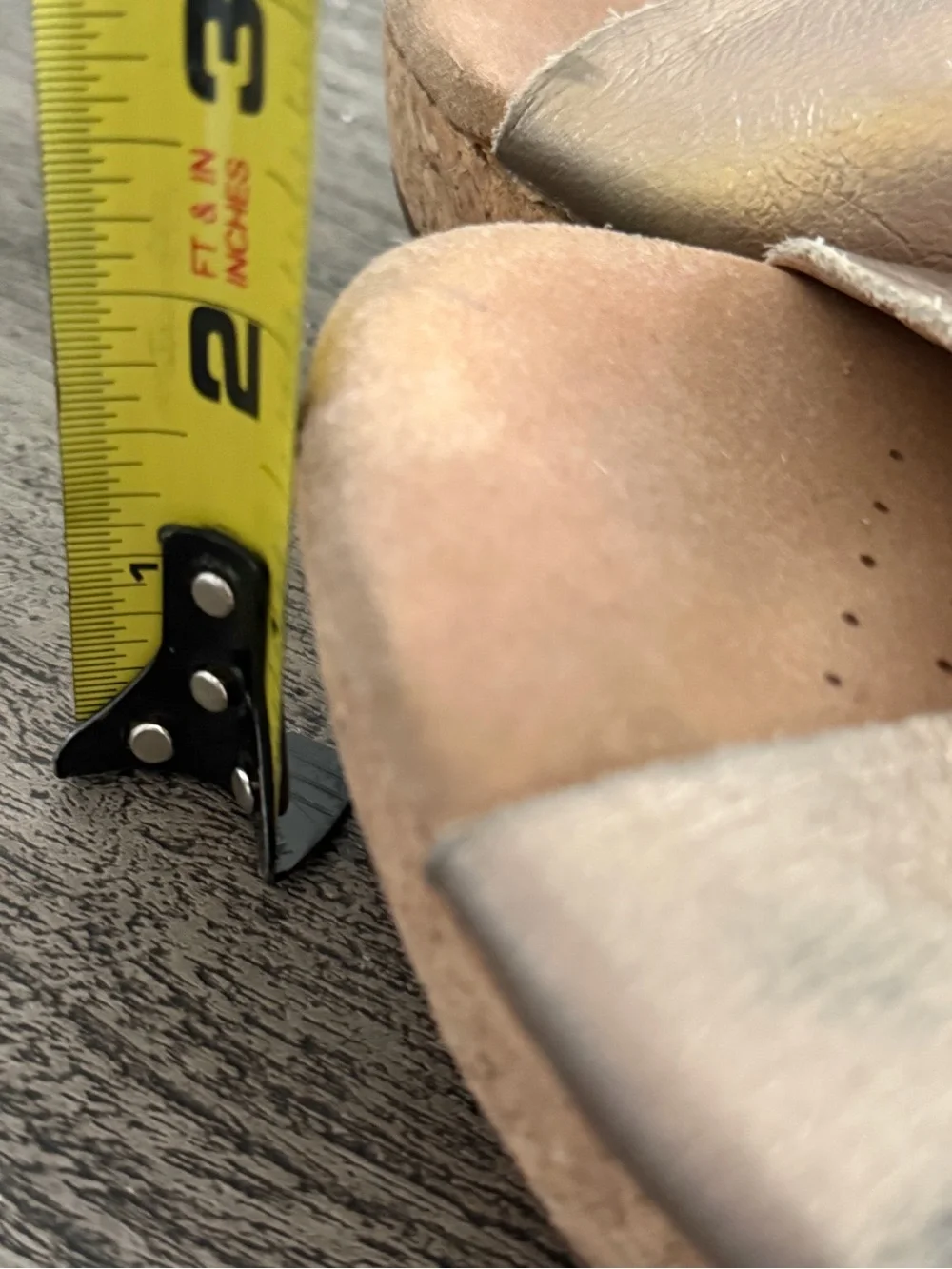 Clarks slingback wedge